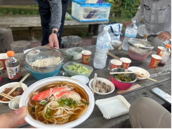 2023年7月29日　草刈りとそうめん　その２